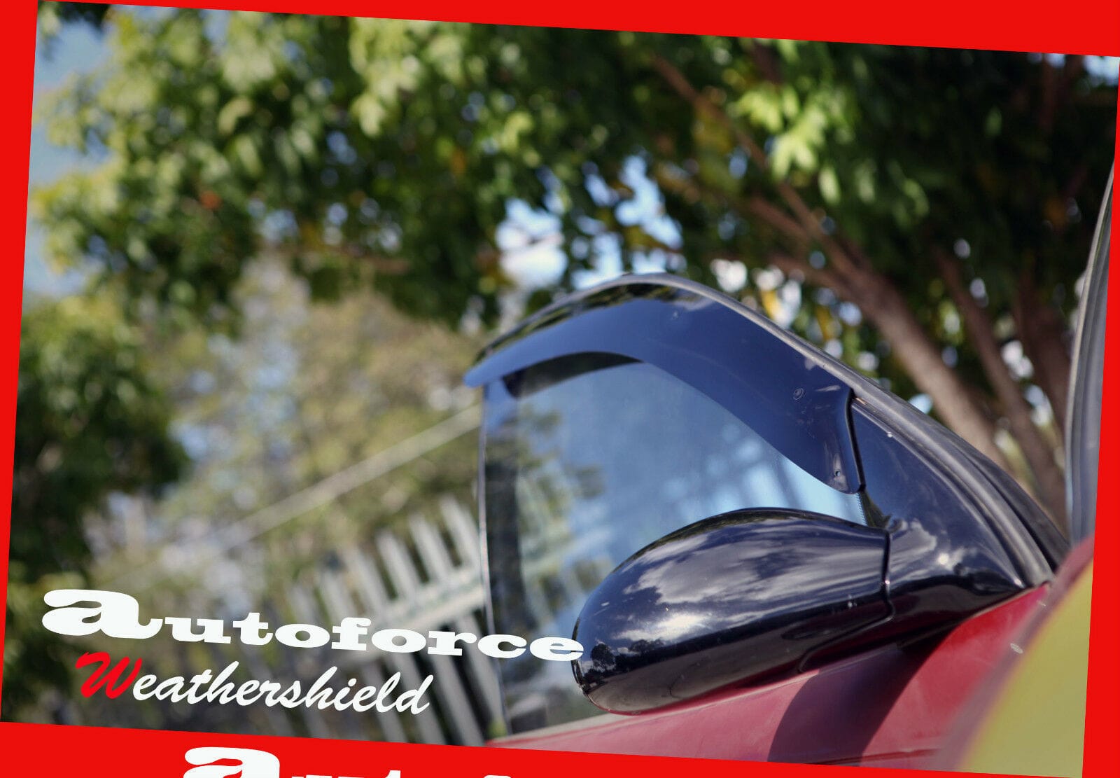 Installed View - Holden Commodore VT VX VY VZ Sedan (1997-2006): Premium Window Visors (Front Only)
