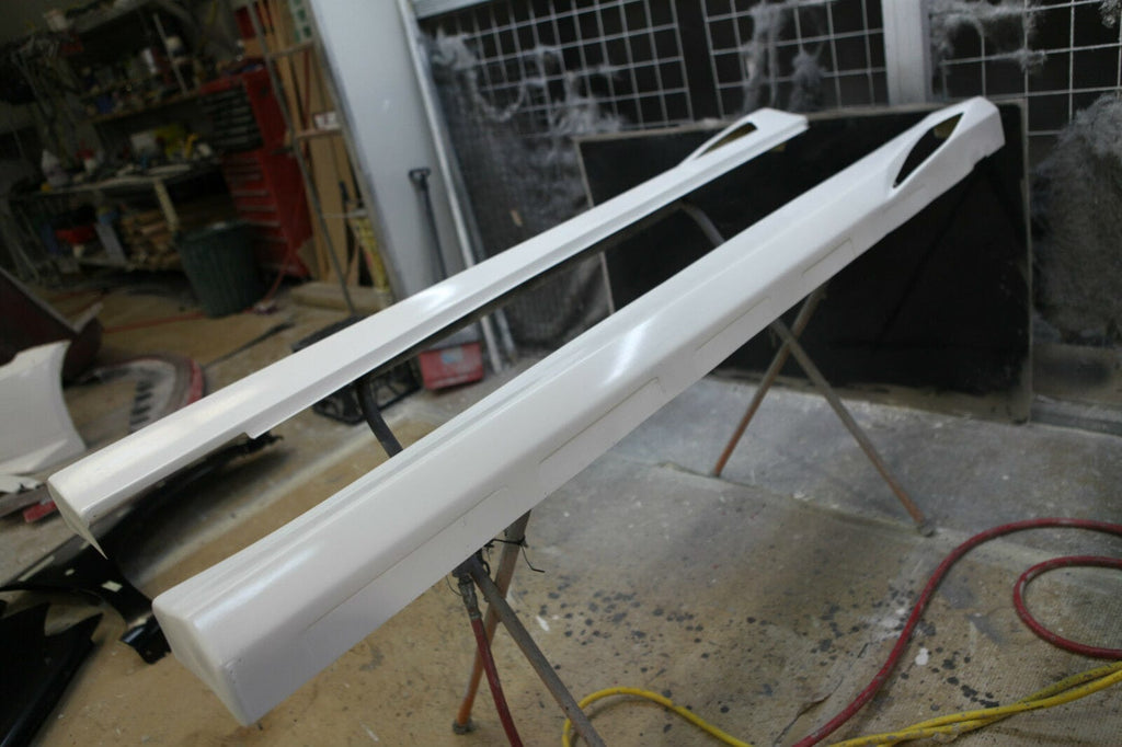 Installed View - Holden Commodore VT VX VY VZ Sedan: VE Style Side Skirts