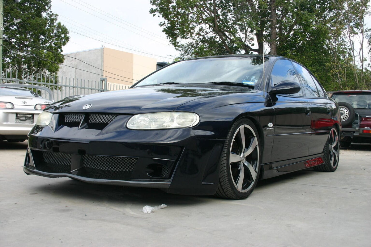 Installed View - Holden Commodore VT VX VY VZ Sedan: VZ Style Side Skirts