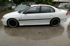 Installed View - Holden Commodore VT VX VY VZ Sedan: VZ Style Side Skirts