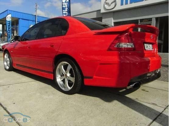 Installed View - Holden Commodore VT VX VY VZ Sedan: VZ Style Side Skirts