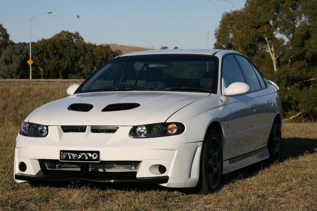 Installed View - Holden Commodore VT: VY Style Front Bumper