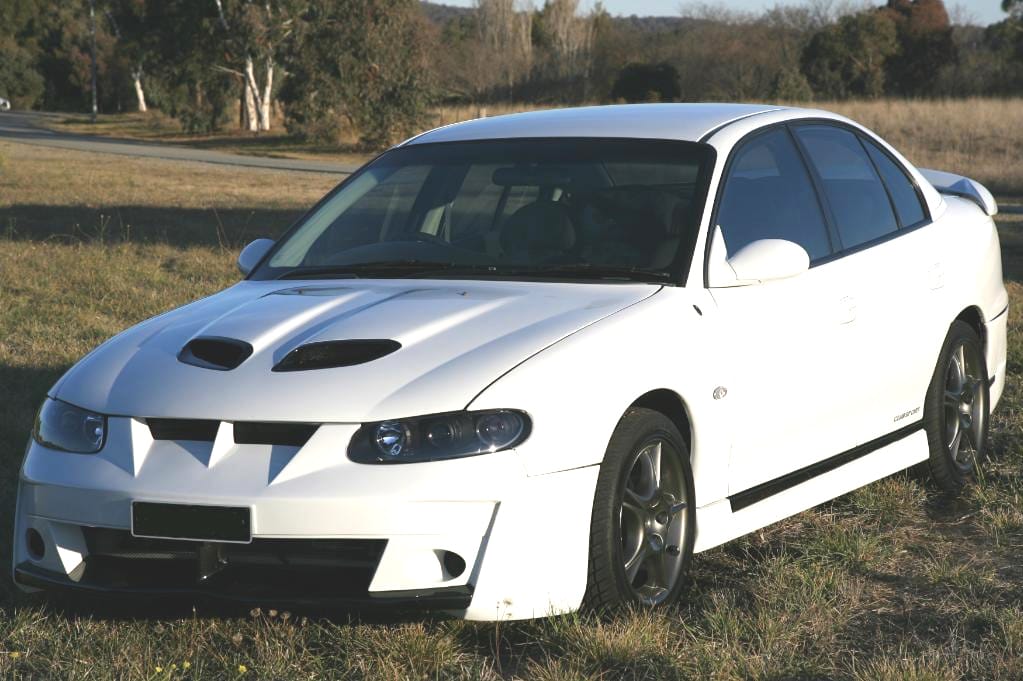 Installed View - Holden Commodore VT: VY Style Front Bumper