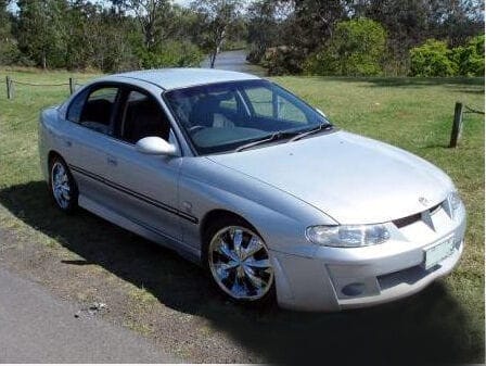 Installed View - Holden Commodore VT: VY Style Front Bumper