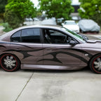 Installed View - Holden Commodore VT VY VZ Sedan: Super V8 Race Side Skirts