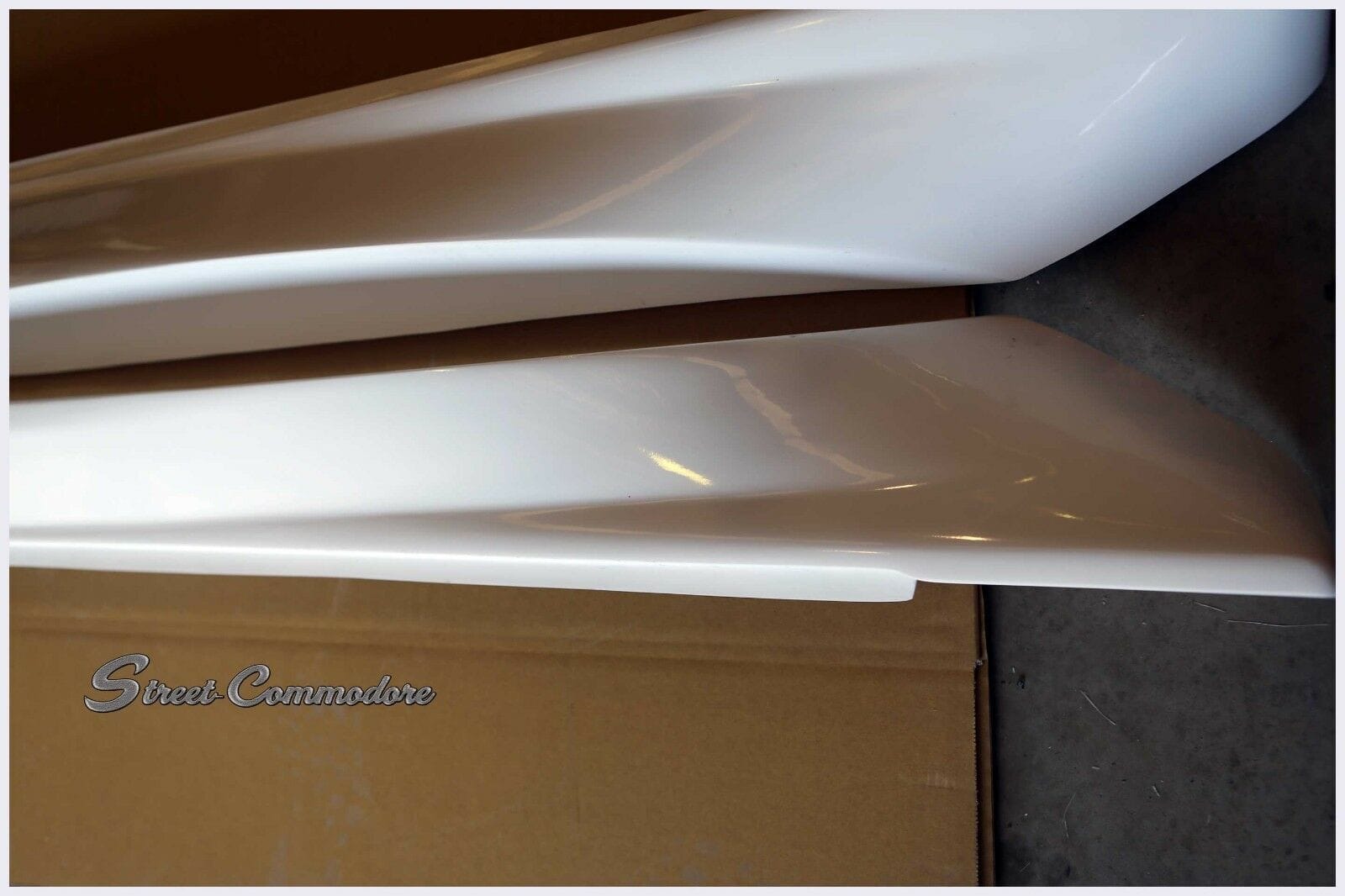 Installed View - Holden Commodore VT VY VZ Sedan: Super V8 Race Side Skirts