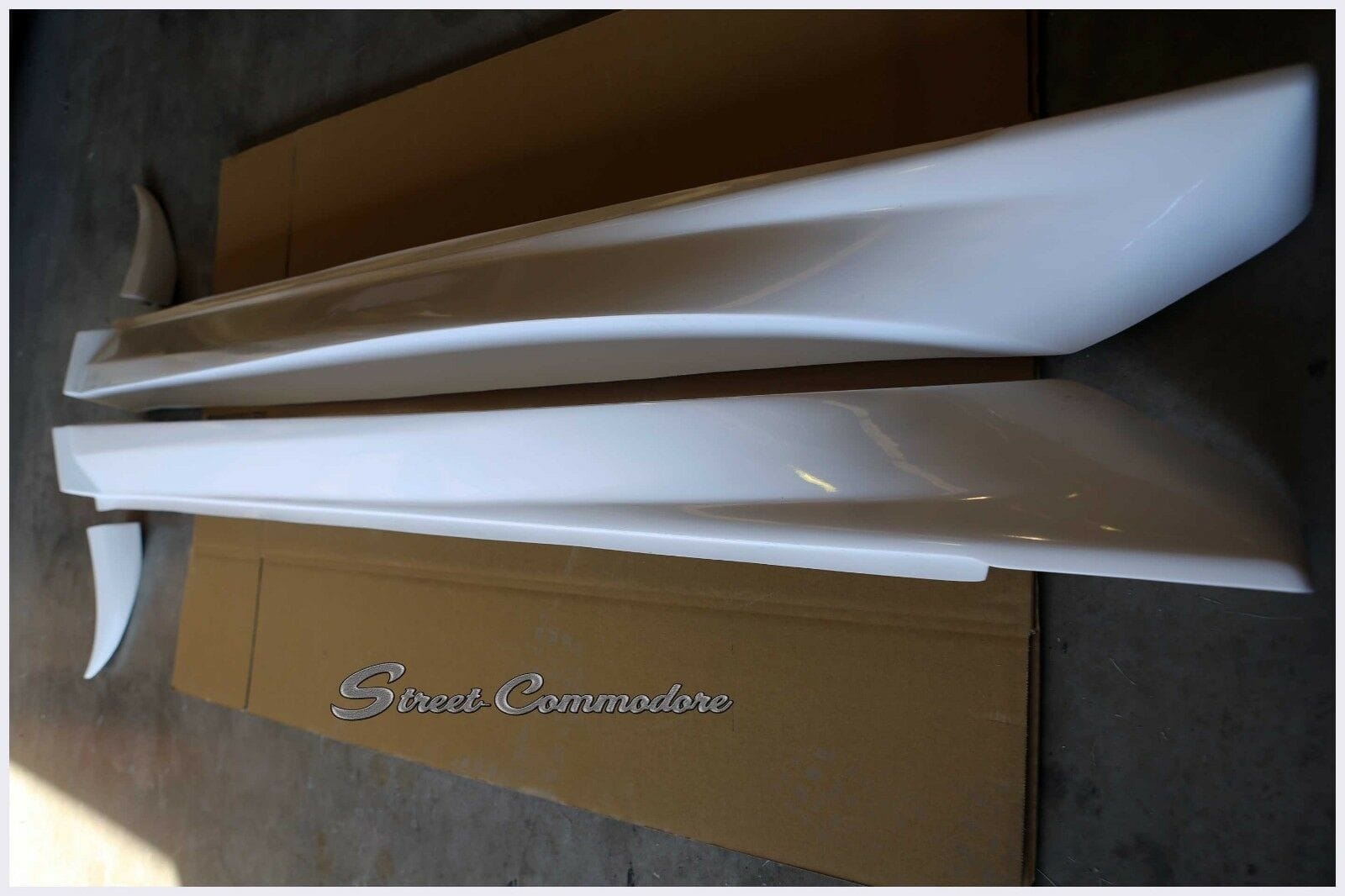 Installed View - Holden Commodore VT VY VZ Sedan: Super V8 Race Side Skirts