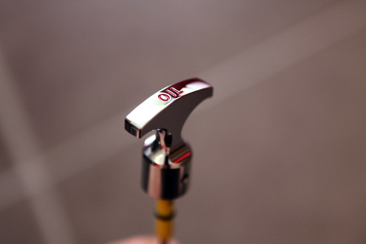 Installed View - Holden Commodore VT-VZ: Billet Engine Oil Dipstick Handle