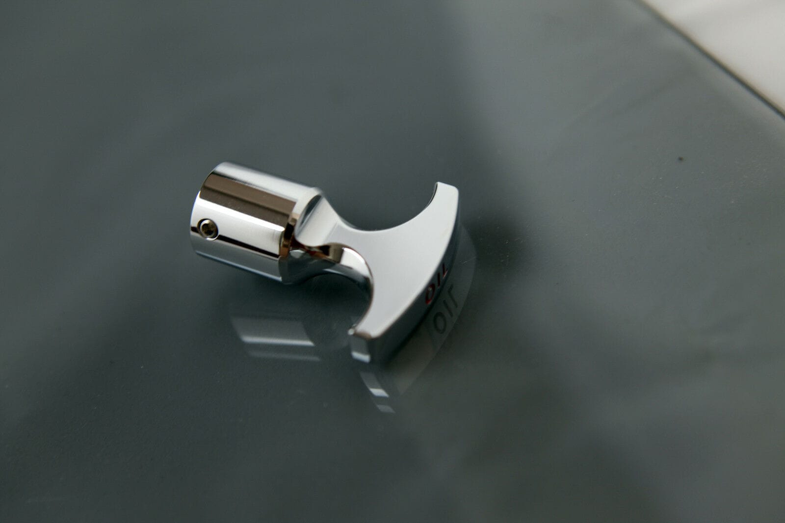 Installed View - Holden Commodore VT-VZ: Billet Engine Oil Dipstick Handle