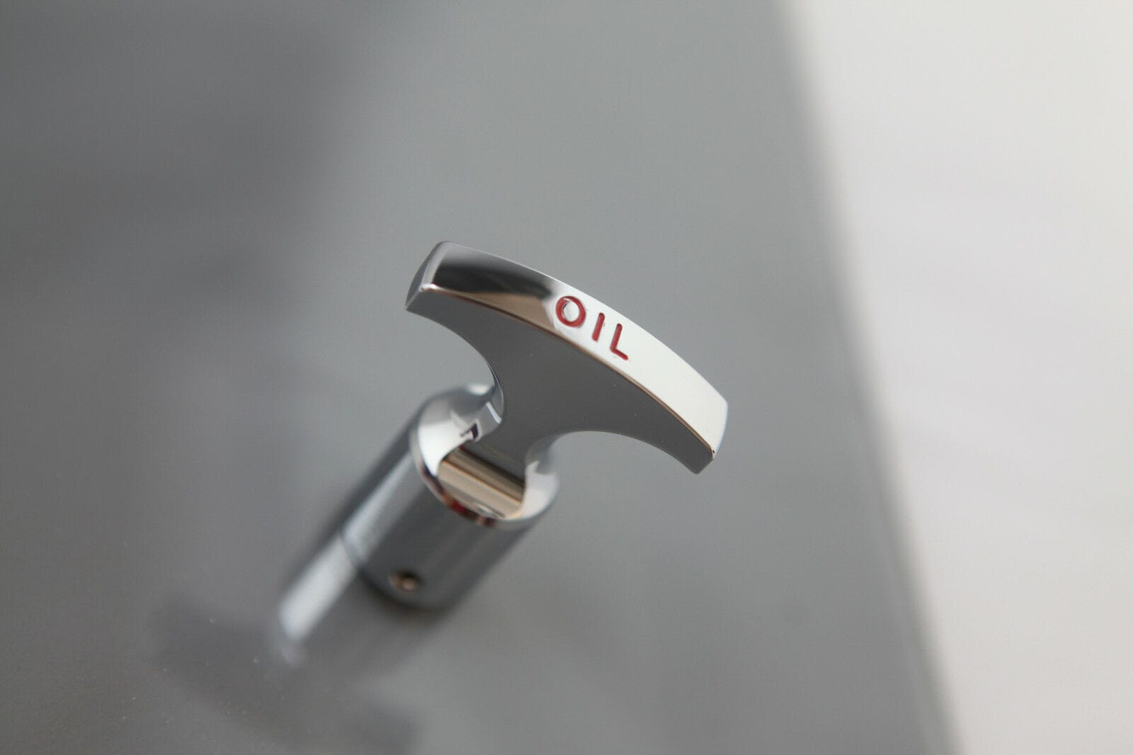 Installed View - Holden Commodore VT-VZ: Billet Engine Oil Dipstick Handle