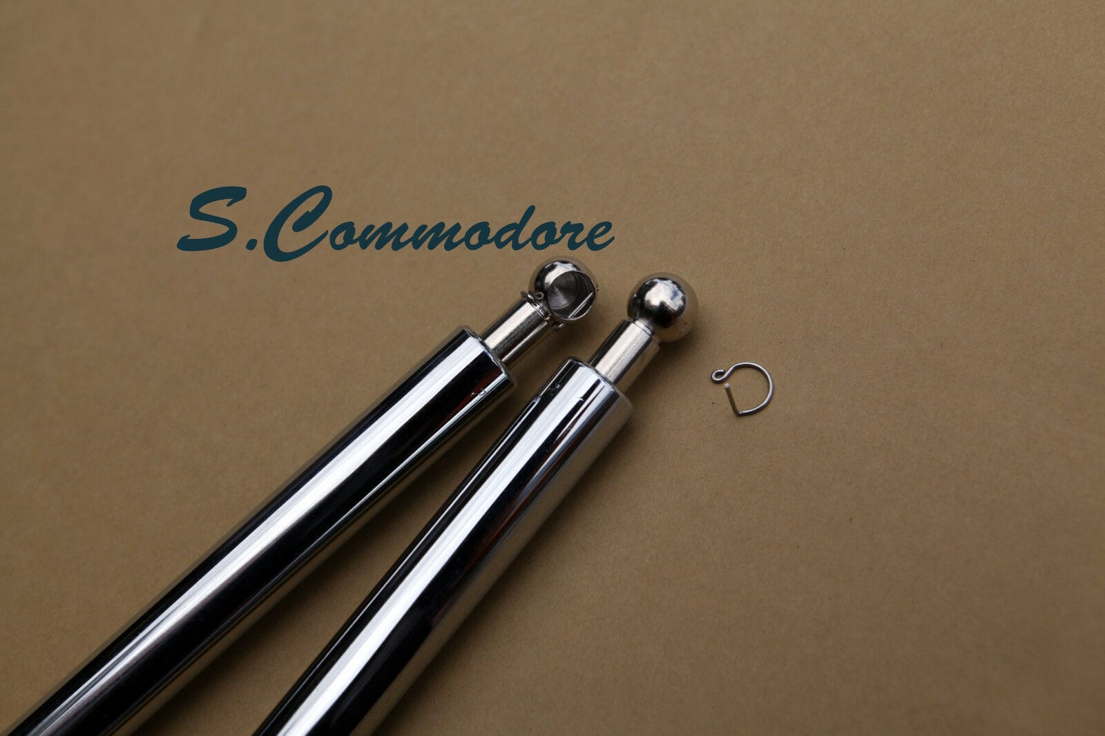 Installed View - Holden Commodore VT-VZ & HSV: Chrome Heavy-Duty Bonnet Struts