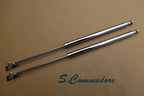 Installed View - Holden Commodore VT-VZ & HSV: Chrome Heavy-Duty Bonnet Struts