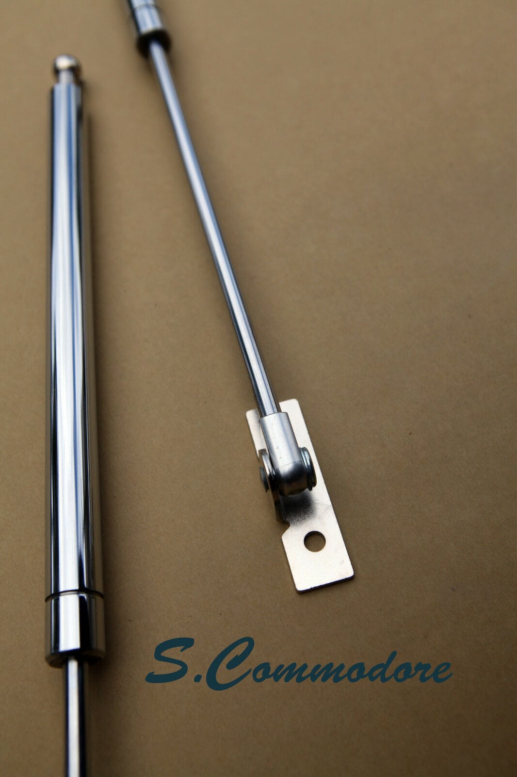 Installed View - Holden Commodore VT-VZ & HSV: Chrome Heavy-Duty Bonnet Struts