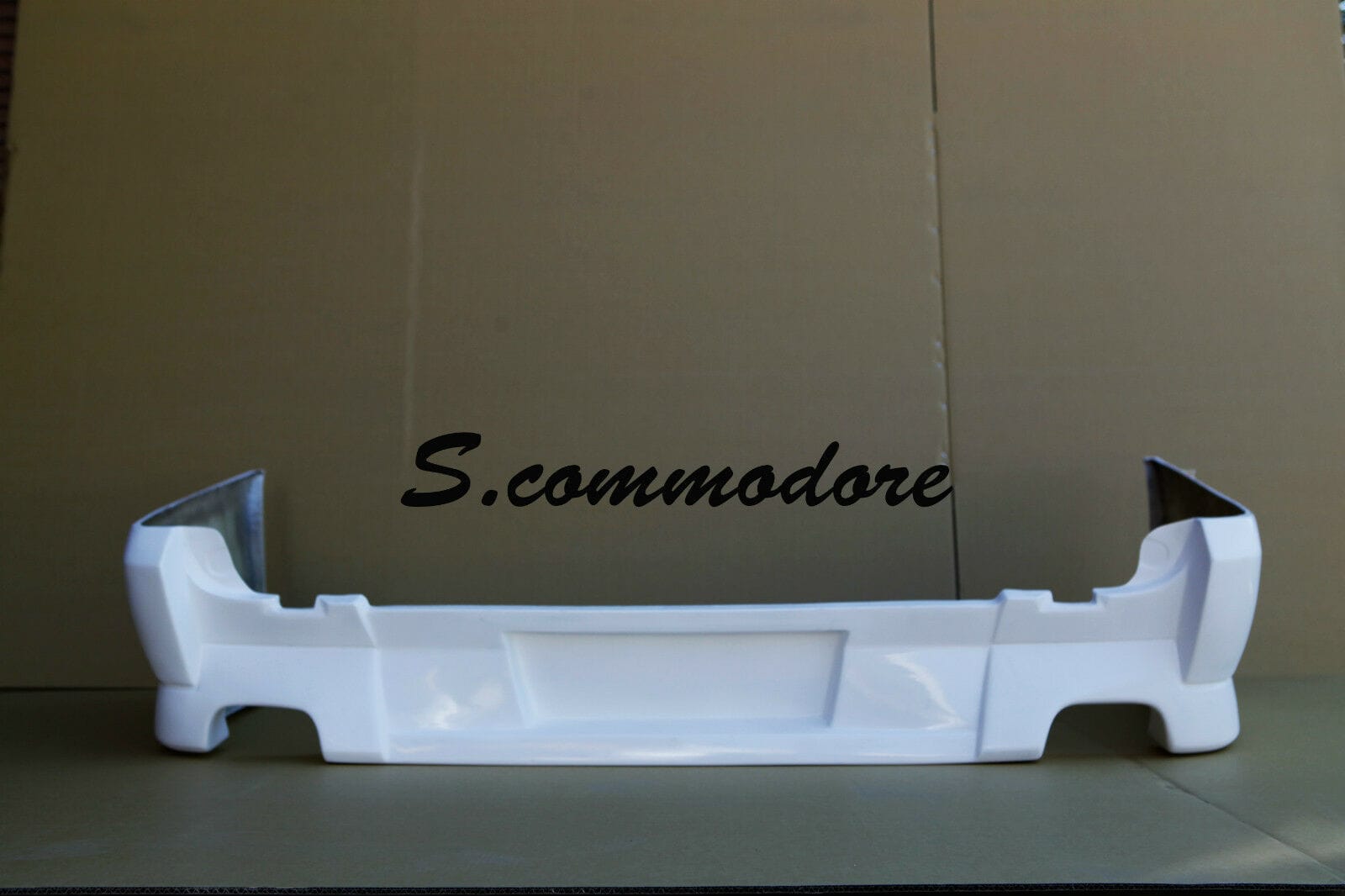 Installed View - Holden Commodore VU-VZ Ute: VZ Style Rear Bumper (Twin)