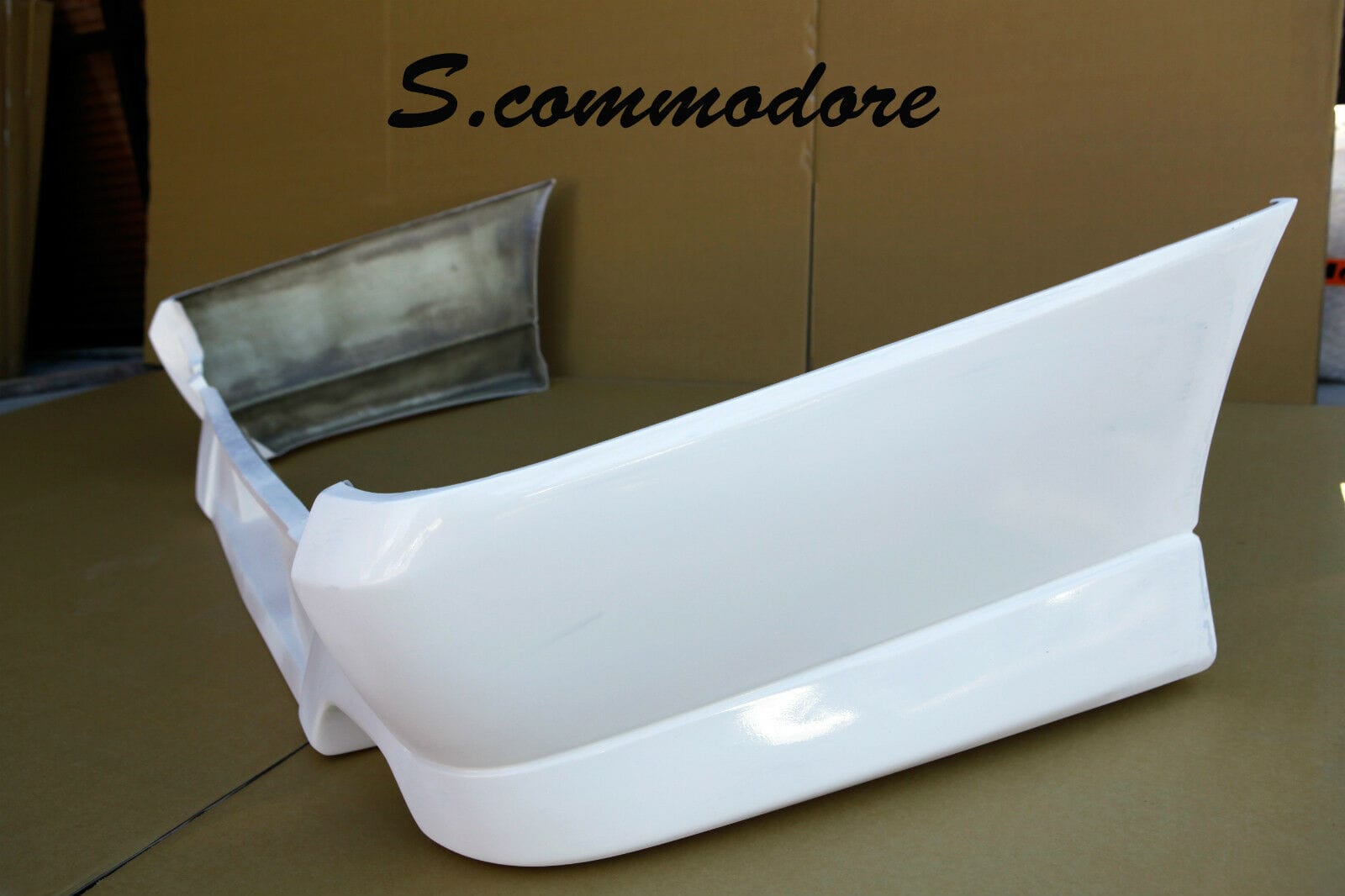 Installed View - Holden Commodore VU-VZ Ute: VZ Style Rear Bumper (Twin)