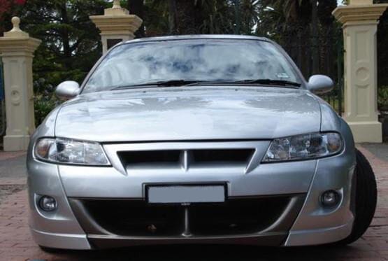 Installed View - Holden Commodore VX Calais: Custom Front Bumper