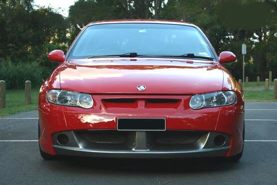 Installed View - Holden Commodore VX: GTO Monaro Style Front Bumper