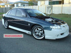 Installed View - Holden Commodore VX Sedan: GTO Style Full Body Kit
