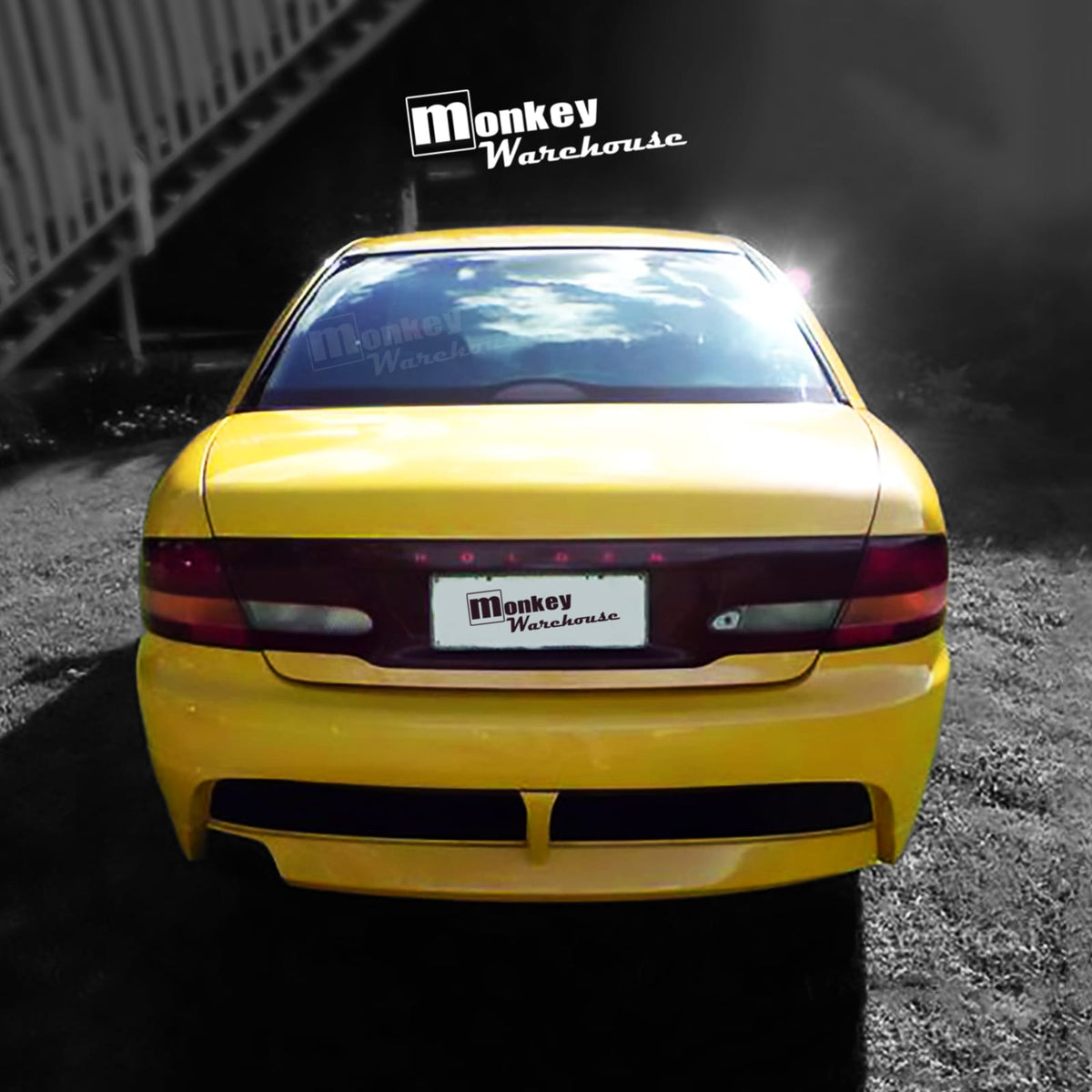 Installed View - Holden Commodore VX Sedan: GTO Style Full Body Kit