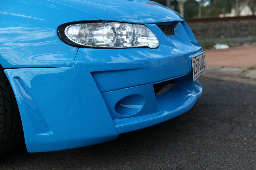 Installed View - Holden Commodore VX Sedan Ute Wagon: VY Style Front Bumper