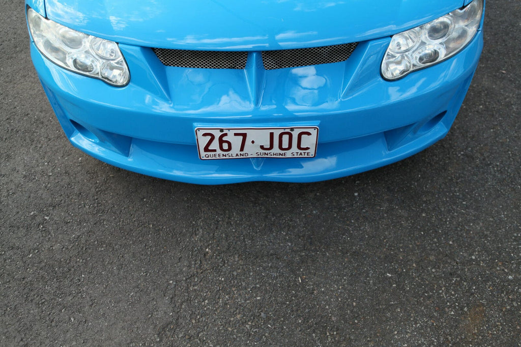 Installed View - Holden Commodore VX Sedan Ute Wagon: VY Style Front Bumper