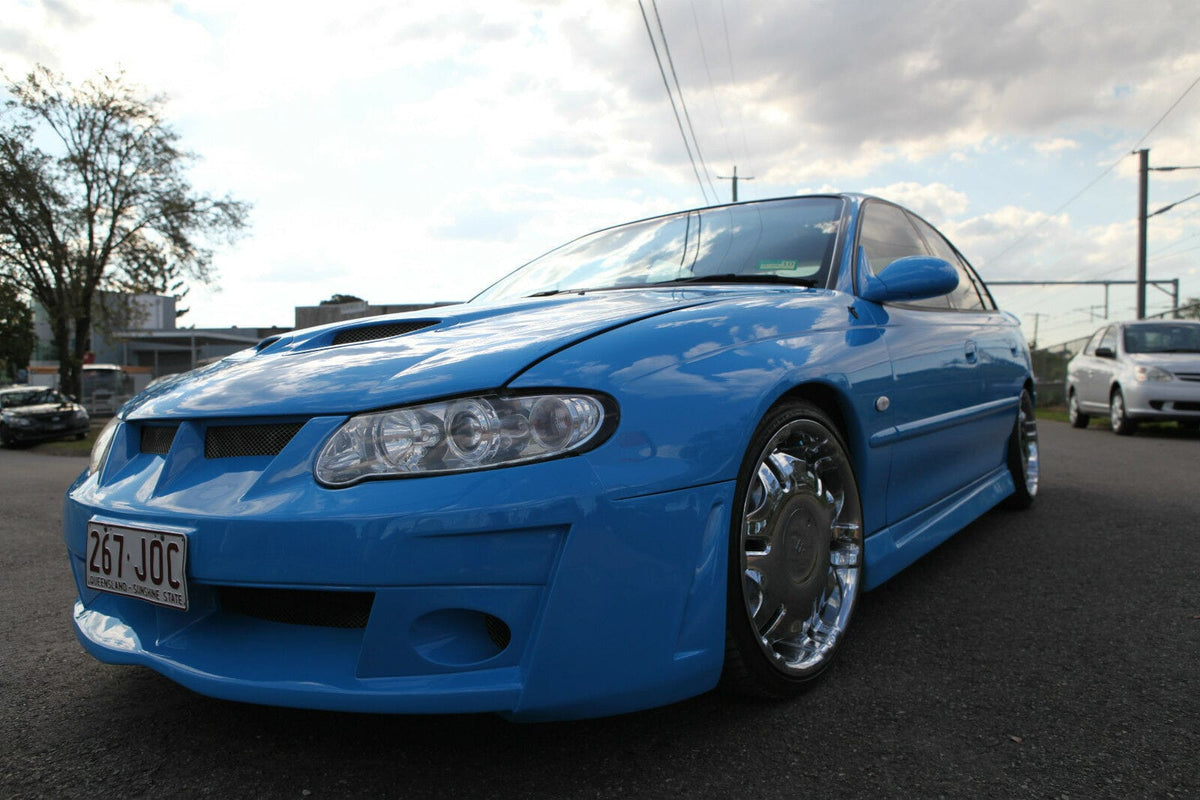 Installed View - Holden Commodore VX Sedan Ute Wagon: VY Style Front Bumper