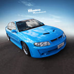 Installed View - Holden Commodore VX Sedan Ute Wagon: VY Style Front Bumper