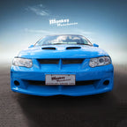 Installed View - Holden Commodore VX Sedan Ute Wagon: VY Style Front Bumper