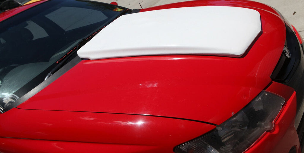 Installed View - Holden Commodore VY: Group A Style Bonnet Scoop