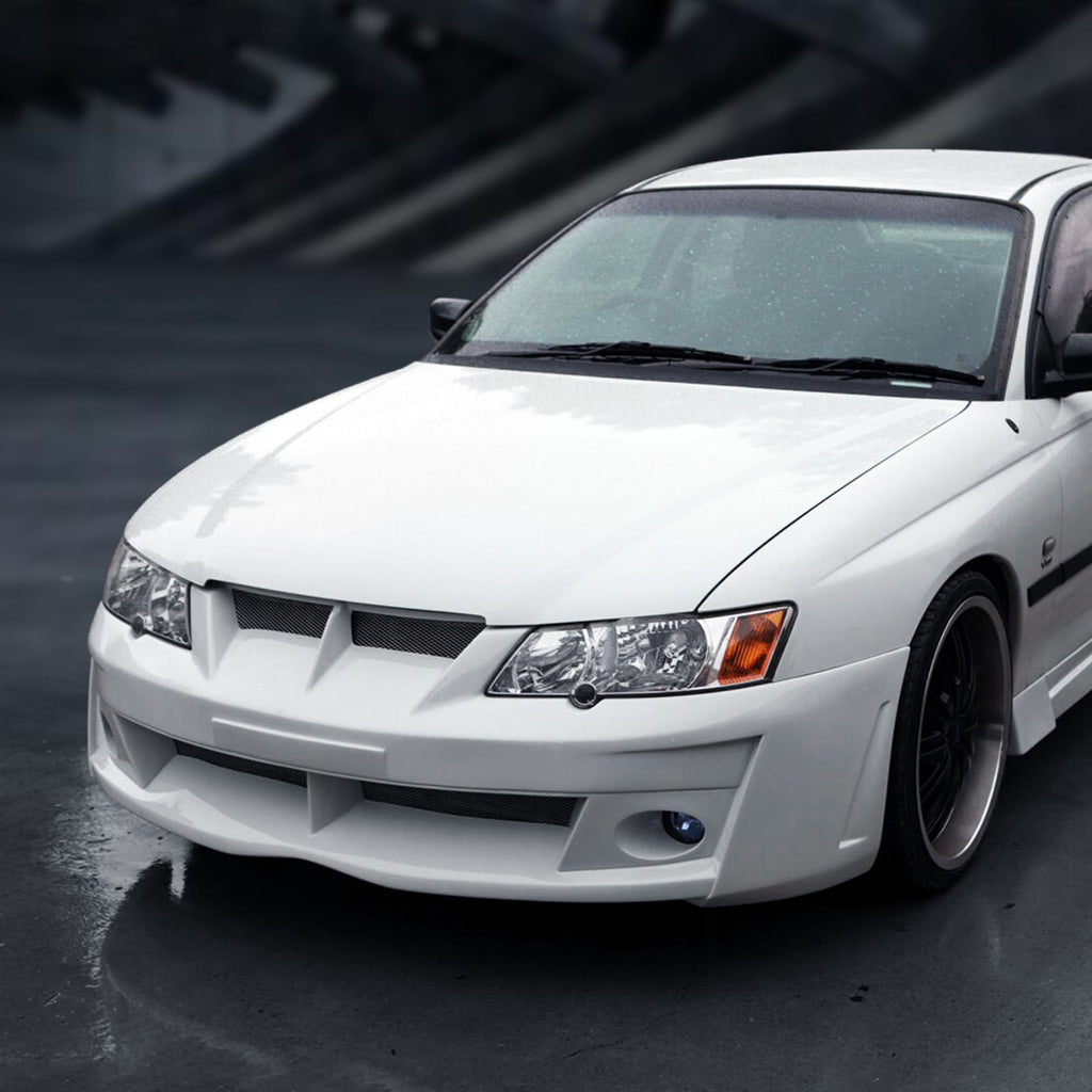 Installed View - Holden Commodore VY Sedan Ute Wagon: Tear Drop Front Bumper