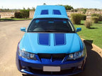 Installed View - Holden Commodore VY Sedan Ute Wagon: Tear Drop Front Bumper