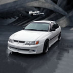 Installed View - Holden Commodore VY Sedan Ute Wagon: Tear Drop Front Bumper
