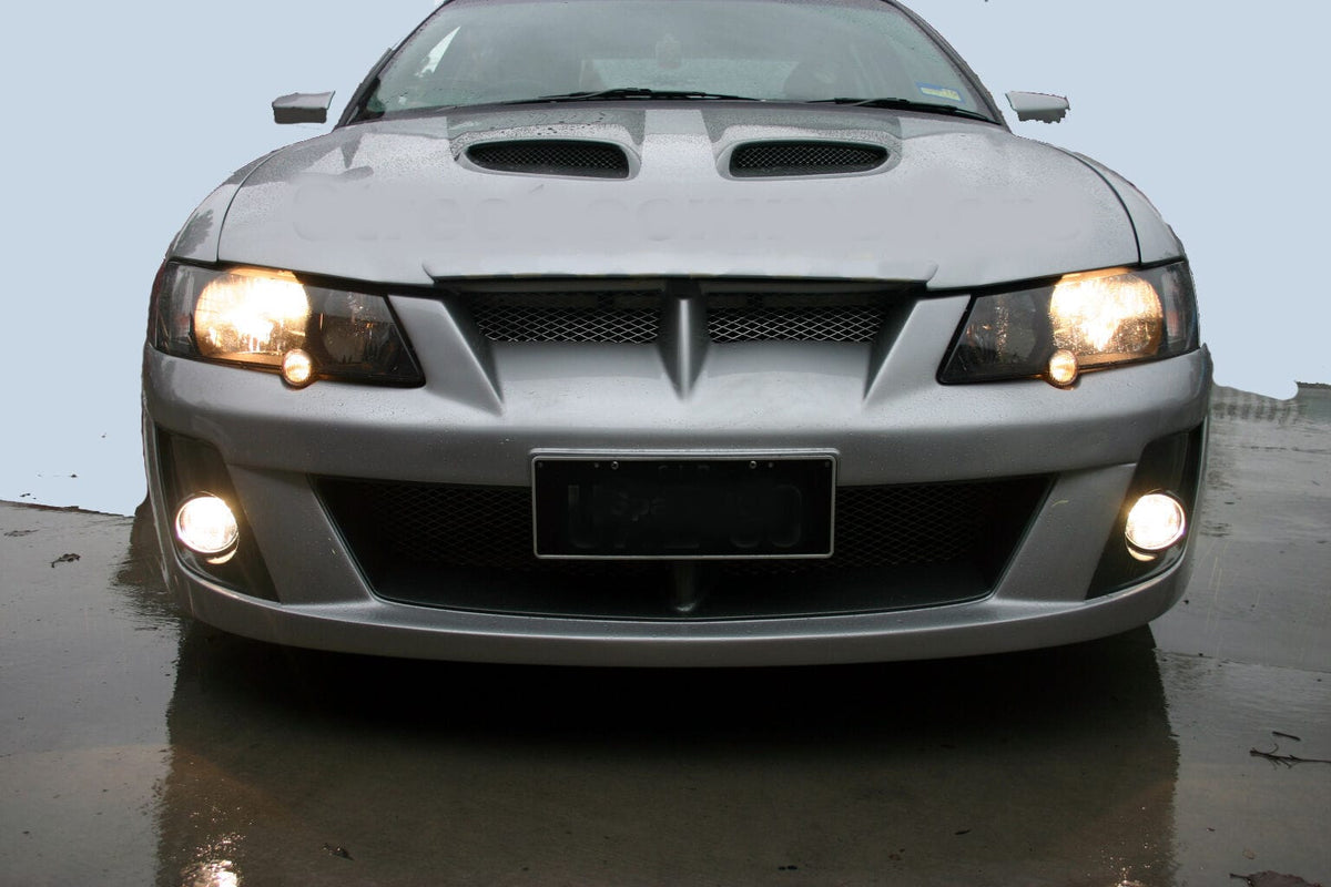 Installed View - Holden Commodore VY Sedan Ute Wagon: VZ Clubsport Style Front Bumper