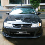 Installed View - Holden Commodore VY: Super V8 Race Front Bumper