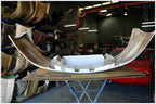 Installed View - Holden Commodore VY: Super V8 Race Front Bumper