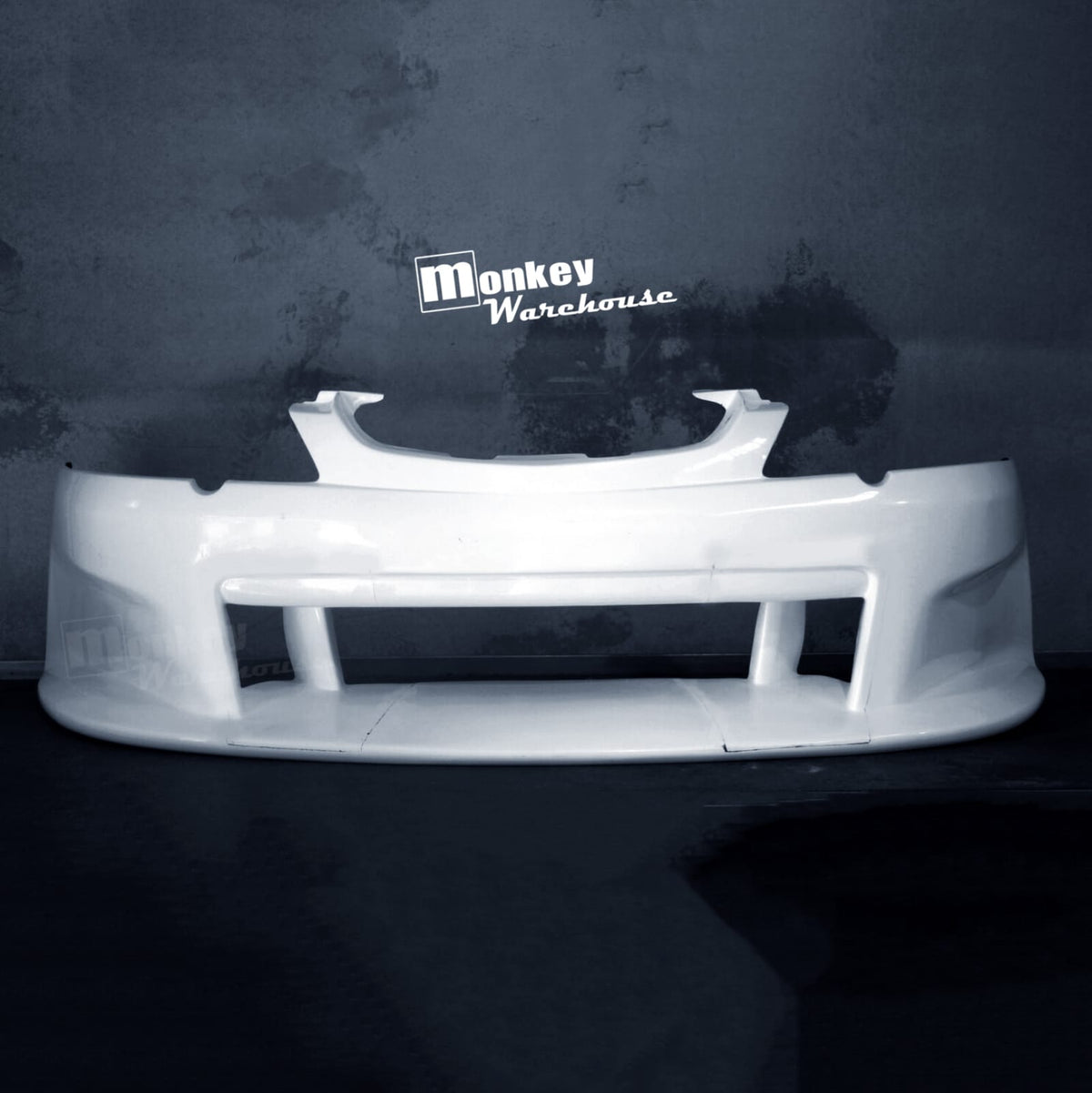 Installed View - Holden Commodore VY: Super V8 Race Front Bumper