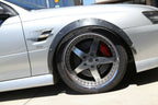 Installed View - Holden Commodore VY/VZ Ute: 4-Piece Wheel Flare Set