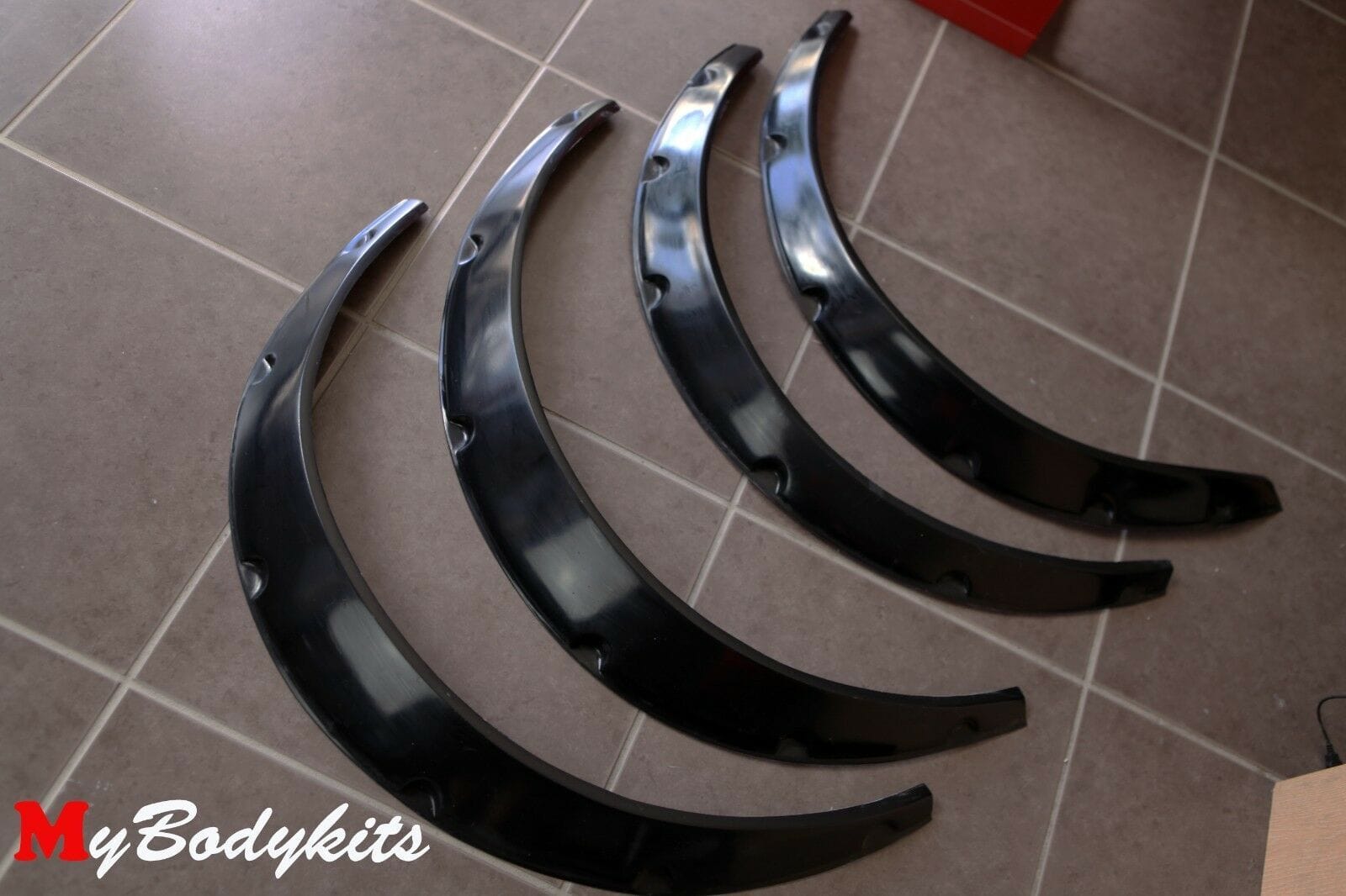 Installed View - Holden Commodore VY/VZ Ute: 4-Piece Wheel Flare Set