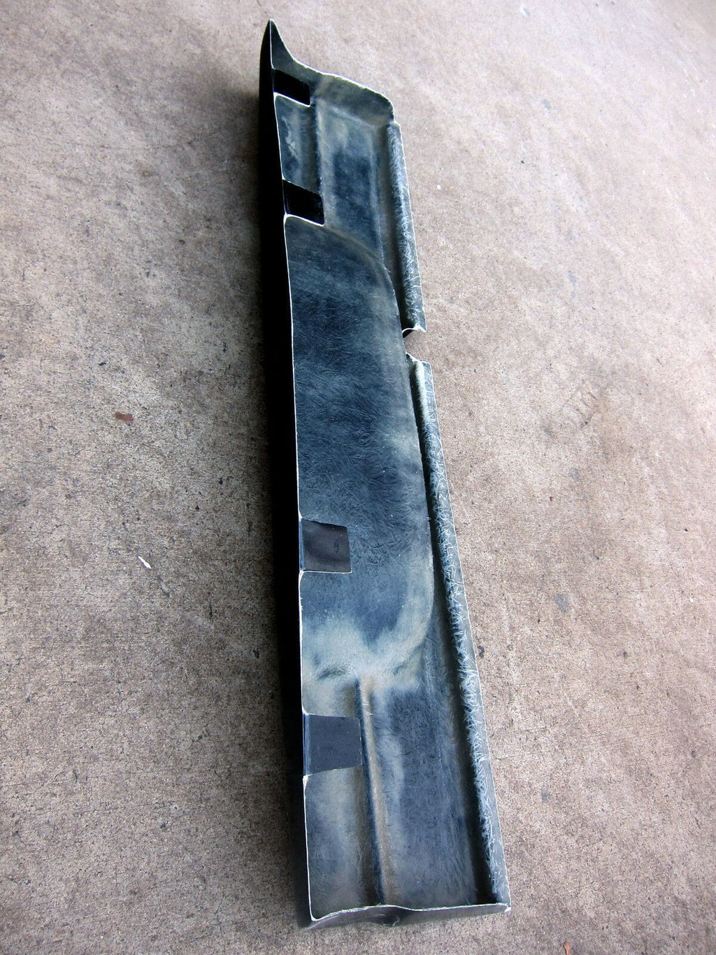 Installed View - Holden Commodore VY/VZ Ute: Rear Bumper Number Plate Infill Panel