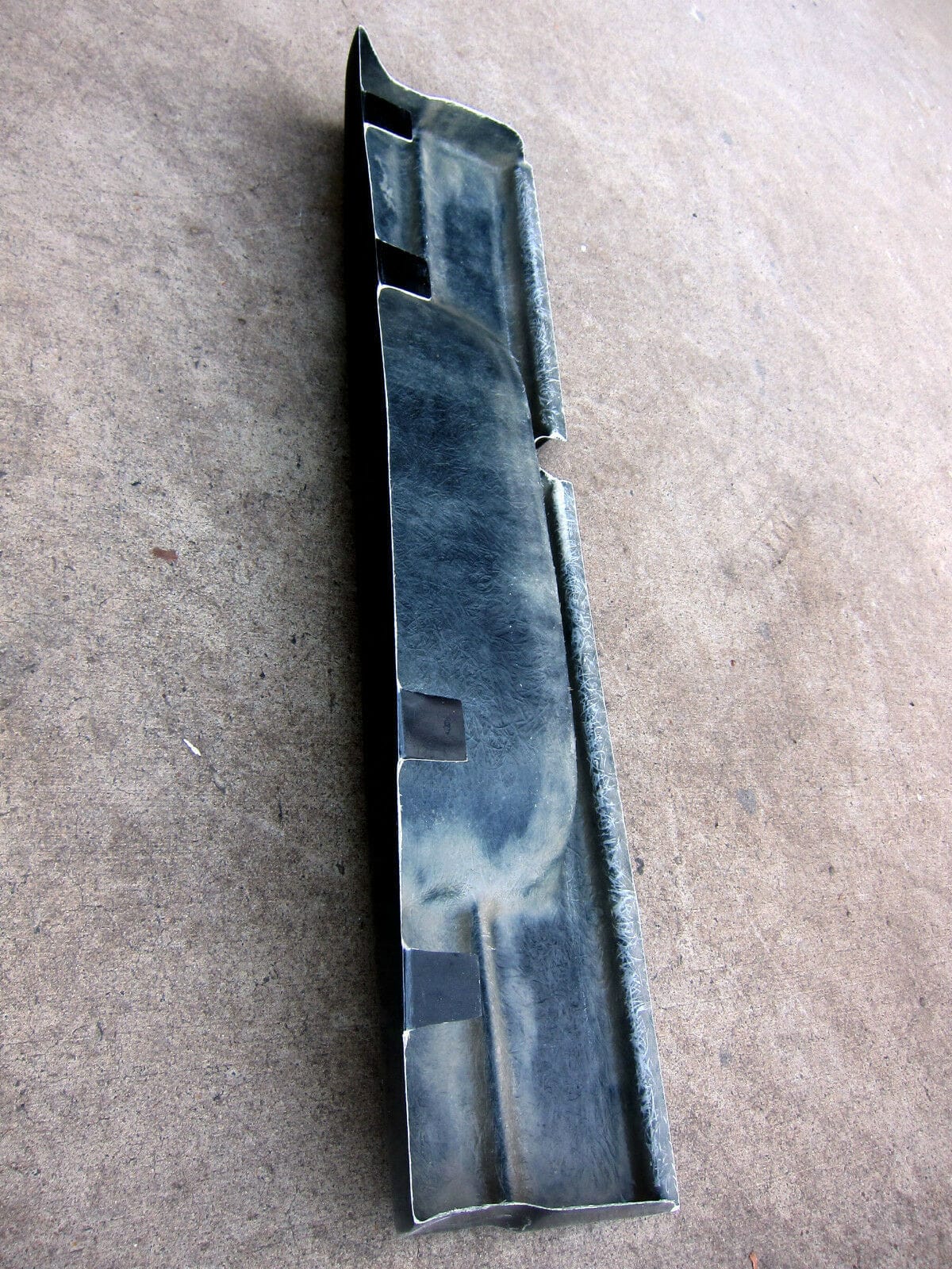 Installed View - Holden Commodore VY/VZ Ute: Rear Bumper Number Plate Infill Panel