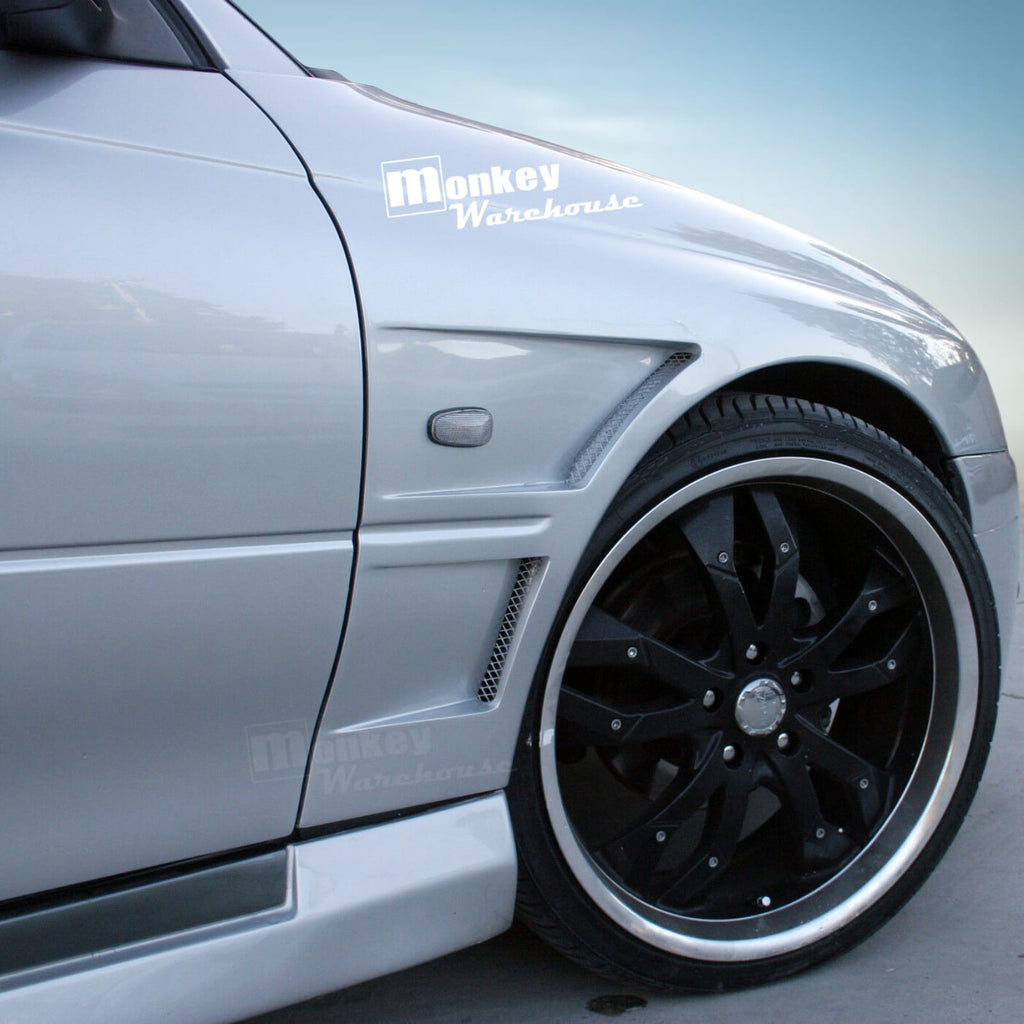 Installed View - Holden Commodore VY/VZ: Vented Front Guards