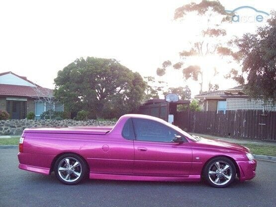 Installed View - Holden Commodore VY VZ Wagon & Ute: Conversion Side Skirts
