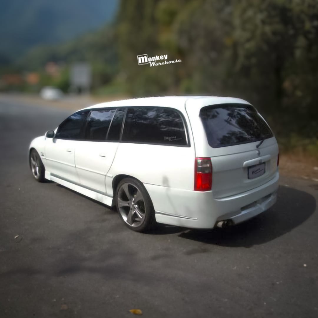 Installed View - Holden Commodore VY-VZ Wagon: VY Style Rear Bumper