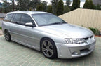Installed View - Holden Commodore VY Wagon: VY Style Full Body Kit