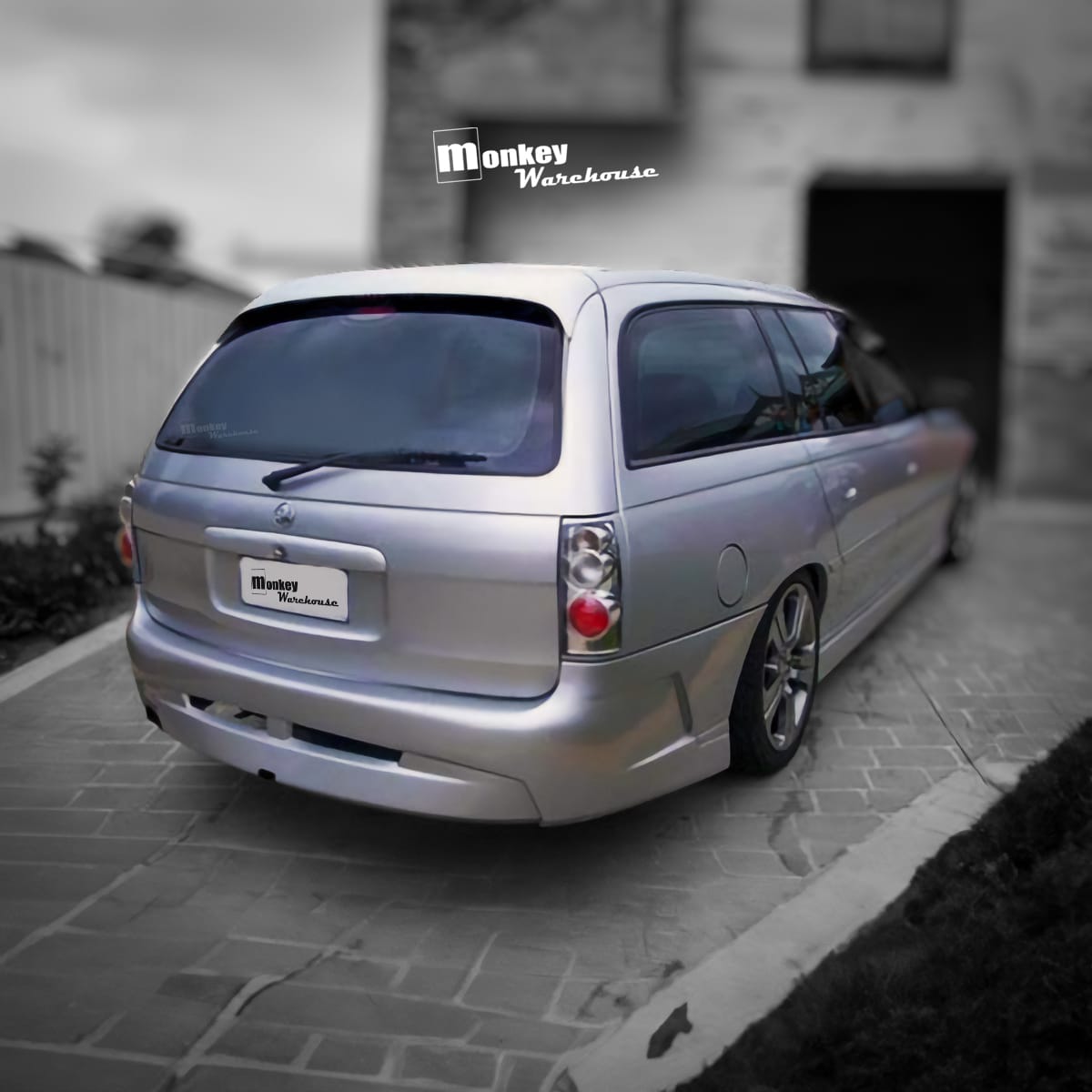 Installed View - Holden Commodore VY Wagon: VY Style Full Body Kit