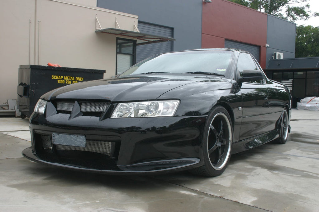 Installed View - Holden Commodore VZ Sedan Ute: V8 Touring Front Bumper