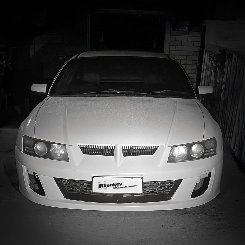 Installed View - Holden Commodore VZ Sedan Ute Wagon: Clubsport Style Bumper