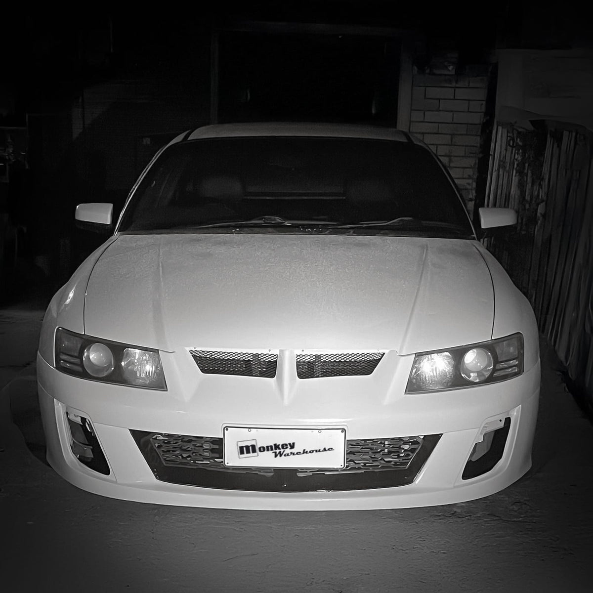 Installed View - Holden Commodore VZ Sedan Ute Wagon: Clubsport Style Bumper