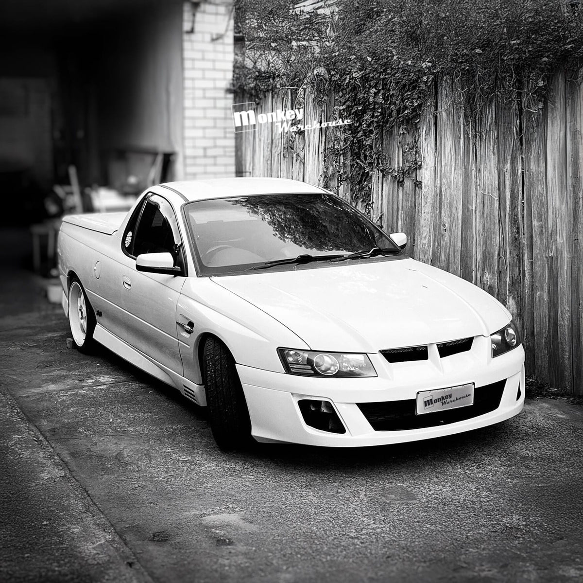 Installed View - Holden Commodore VZ Sedan Ute Wagon: Clubsport Style Bumper