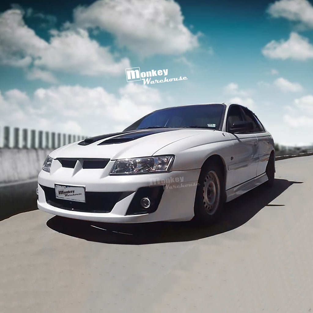 Installed View - Holden Commodore VZ Sedan Ute Wagon: Clubsport Style Bumper